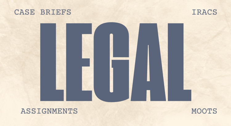I will help with legal papers and assignments