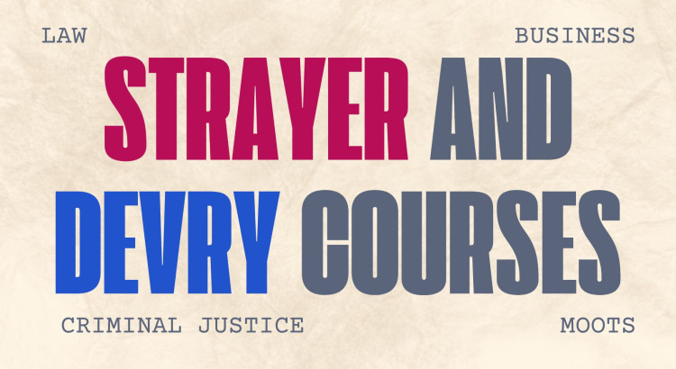 Need an expert for Strayer and DeVry Courses?